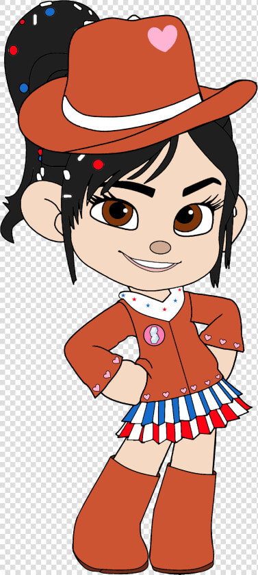 Vanellope As A Cowgirl With Cowgirl Hat  HD Png DownloadTransparent PNG