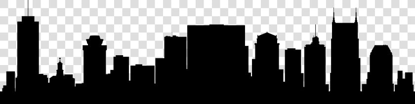 Nashville Skyline Silhouette Png   Nashville Skyline Clip Art  Transparent PngTransparent PNG