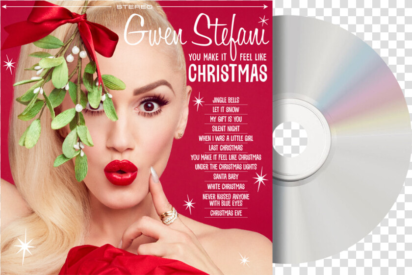 Gwen Stefani Png Transparent Images   Gwen Stefani You Make Me Feel Like Christmas  Png DownloadTransparent PNG