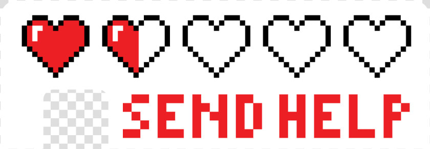 Plz Help Cucu Covers   Pixel Heart Game  HD Png DownloadTransparent PNG