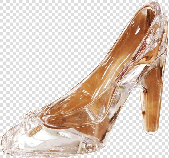 Slipper Cinderella High heeled Footwear Court Shoe   Glass Heels  HD Png DownloadTransparent PNG