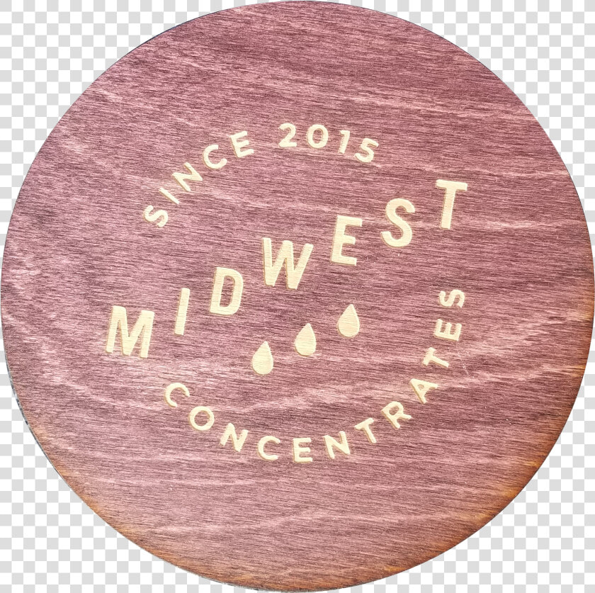 Wooden Dab Rig Coaster Bases   Circle  HD Png DownloadTransparent PNG