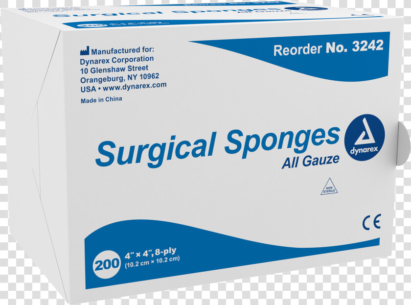 Surgical Gauze Sponge  4 X   Stupid Things Faster With More  HD Png DownloadTransparent PNG