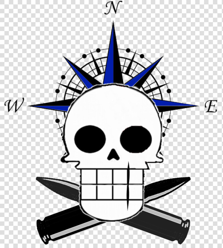 Revised Jolly Roger   Transparent Background Compass Rose Vector  HD Png DownloadTransparent PNG