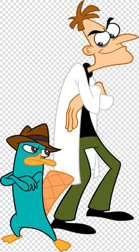 Perry The Platypus  Phineas And Ferb  Best Shows Ever   Agent P And Dr Doofenshmirtz  HD Png DownloadTransparent PNG