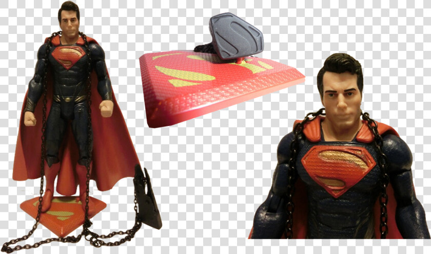 Man Of Steel Prototype Figures Premier First Look Exploders   Superman  HD Png DownloadTransparent PNG