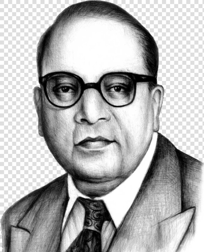 Bhim Rao Ambedkar Sketch  HD Png DownloadTransparent PNG