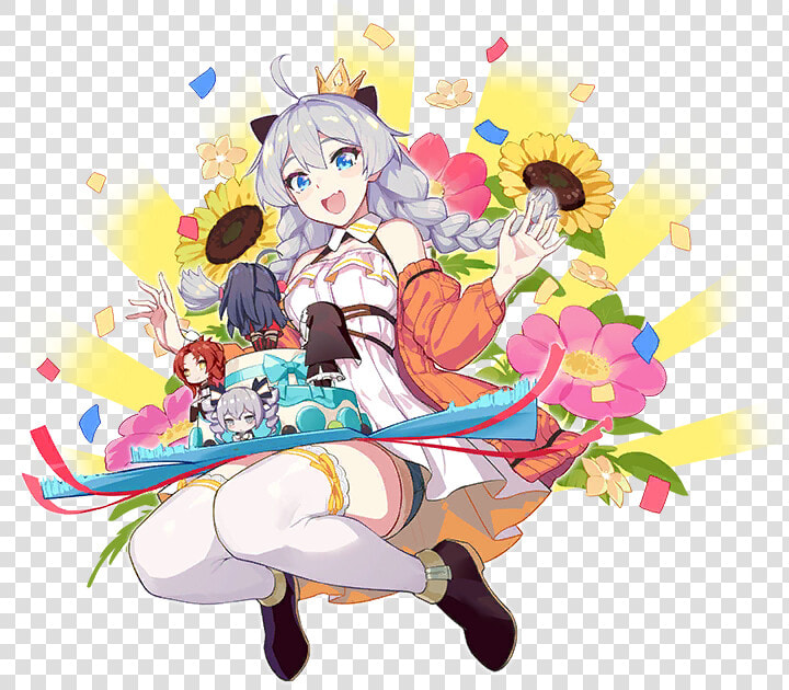 Birthday   Honkai Impact 3 Kiana Anime  HD Png DownloadTransparent PNG