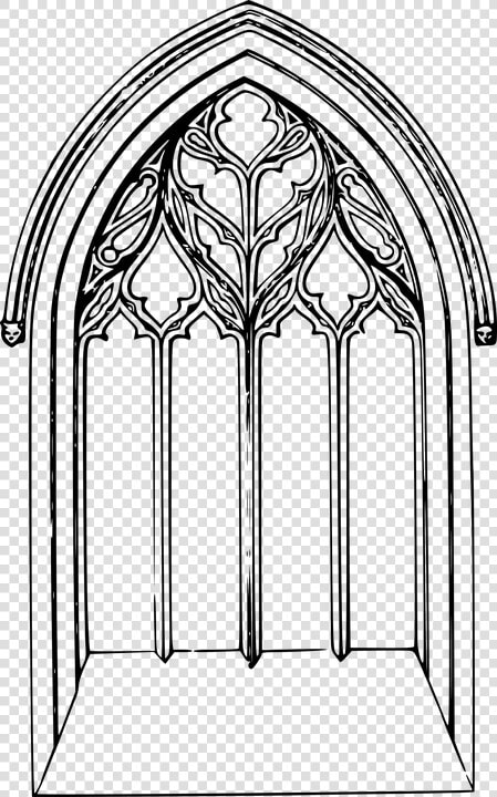 Arch  Church  Window   Church Stained Glass Windows Drawing  HD Png DownloadTransparent PNG