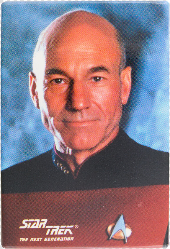 Jean Luc Picard Star Trek Entertainment Button Museum   Star Trek The Next Generation  HD Png DownloadTransparent PNG