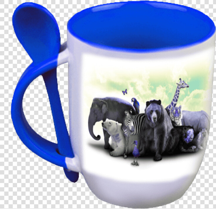 Taza Con Cuchara Roja  HD Png DownloadTransparent PNG