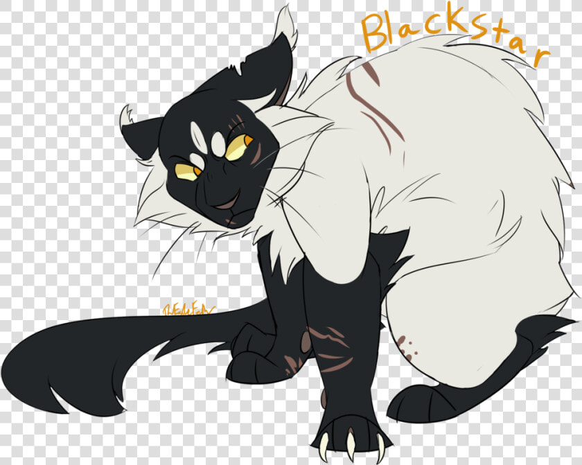 Blackstar Fanart Warrior Cats  HD Png DownloadTransparent PNG