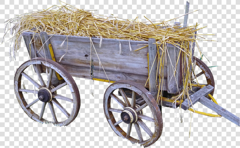 Isolated  Hay Wagon  Bauer  Wagon  Trailers  Transport   Hay Cart Png  Transparent PngTransparent PNG