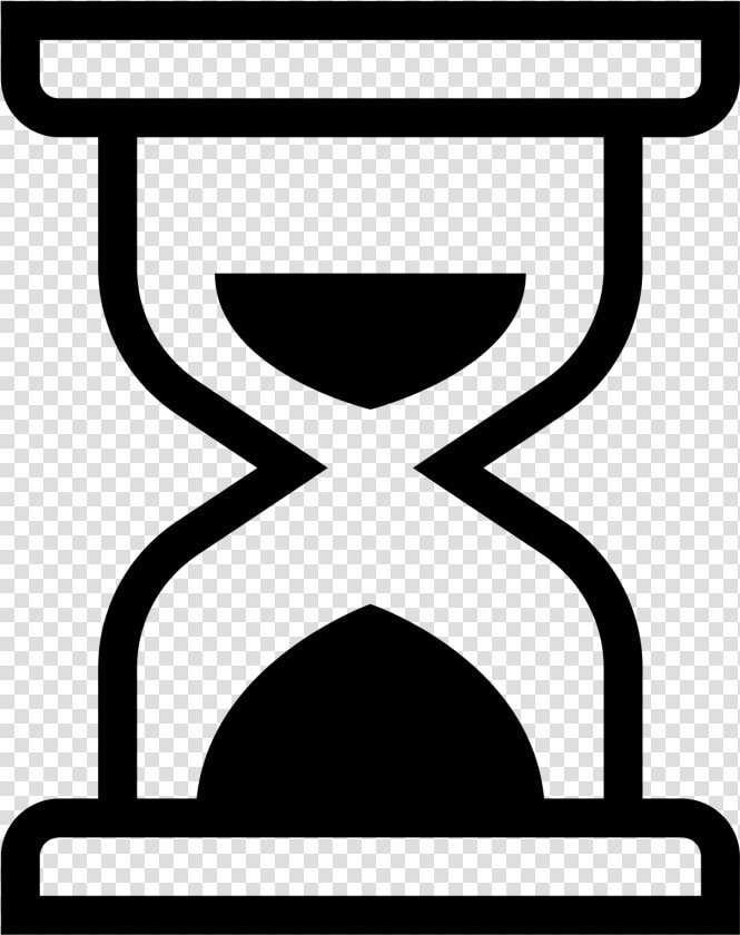 Graphic Transparent Icons Time Clip Art   Hourglass Outline Transparent  HD Png DownloadTransparent PNG