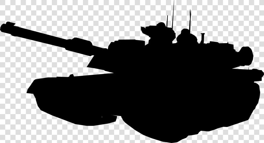 Tank Silhouette   Abrams Tank Png  Transparent PngTransparent PNG