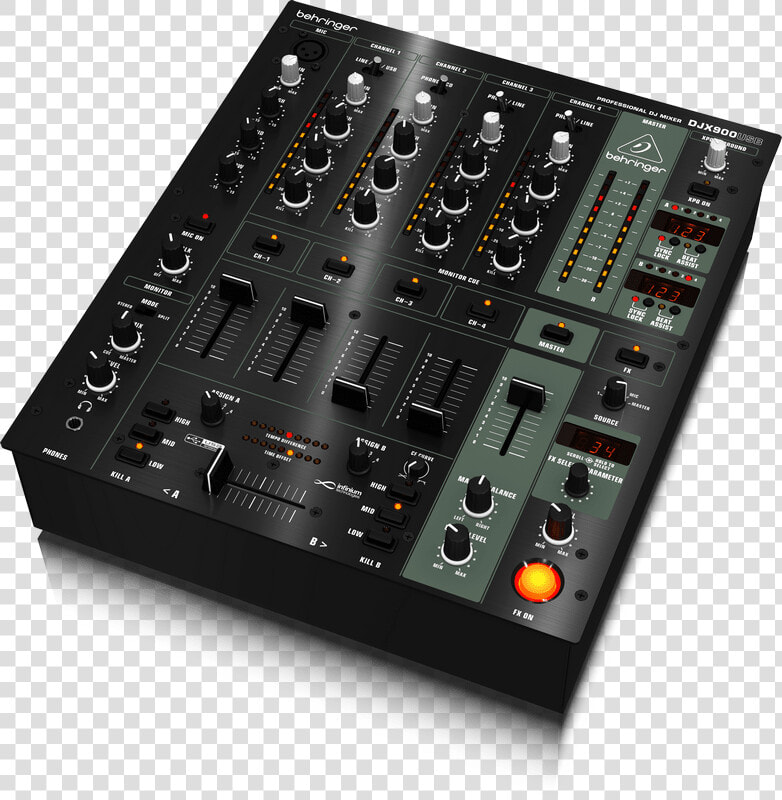 Behringer Djx900usb Professional 5 channel Usb Dj Mixer   Behringer Djx900usb Pro Dj Mixer  HD Png DownloadTransparent PNG