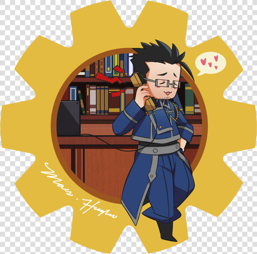  fullmetal Alchemist  Maes Hughes Acrylic Keychain   Cartoon  HD Png DownloadTransparent PNG