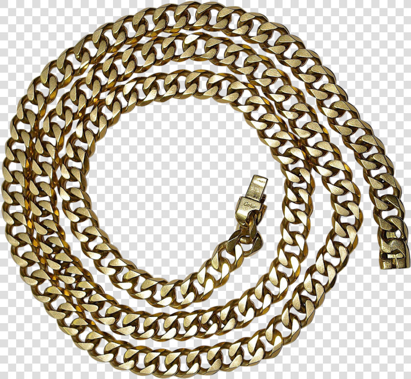 A Rare 1938 Cartier Heavy Yellow Gold Link Chain  HD Png DownloadTransparent PNG