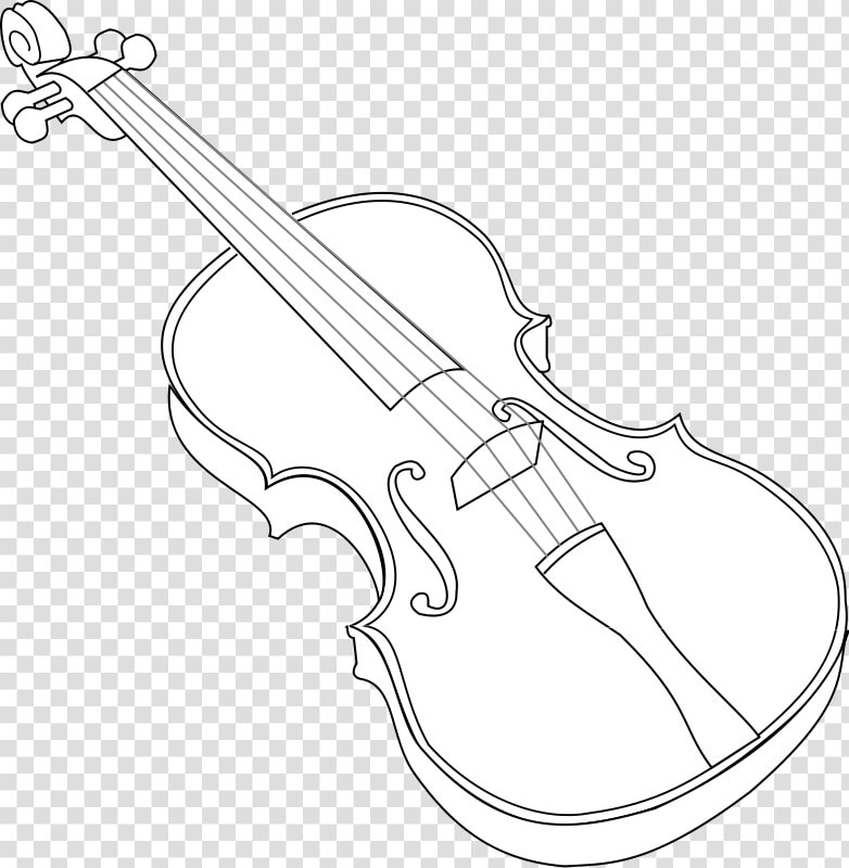 Violin   صور آلة الكمان للتلوين  HD Png DownloadTransparent PNG