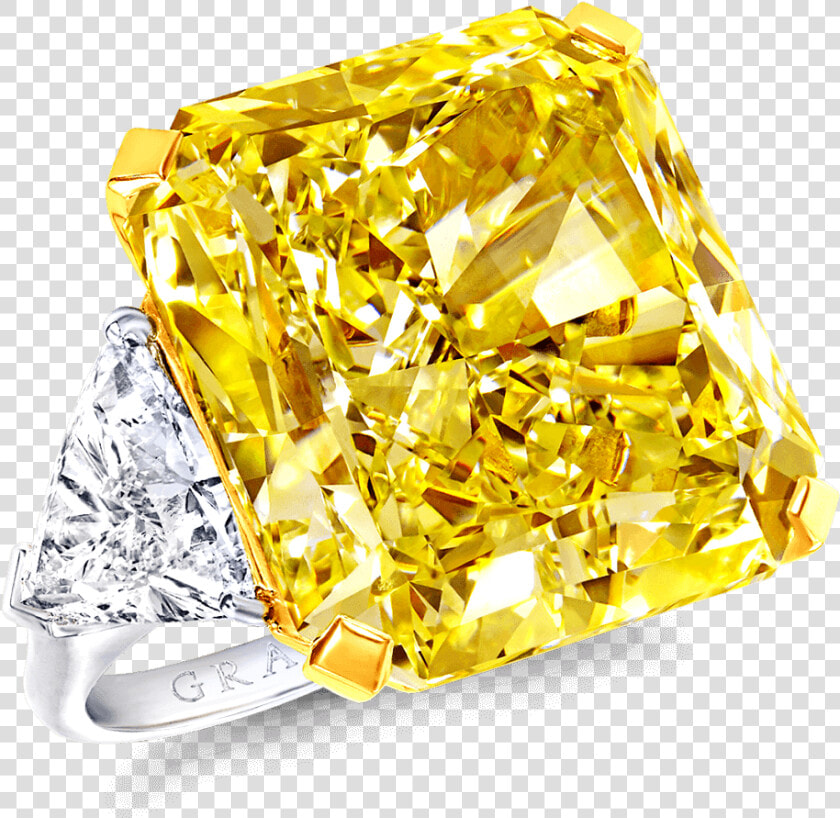 Yellow Radiant Cut Diamond  HD Png DownloadTransparent PNG