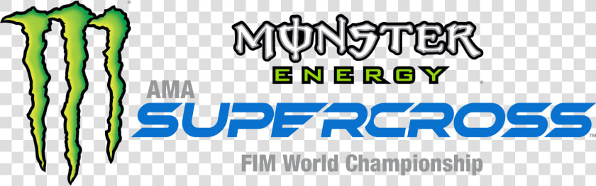 Monster Energy Supercross Logo  HD Png DownloadTransparent PNG