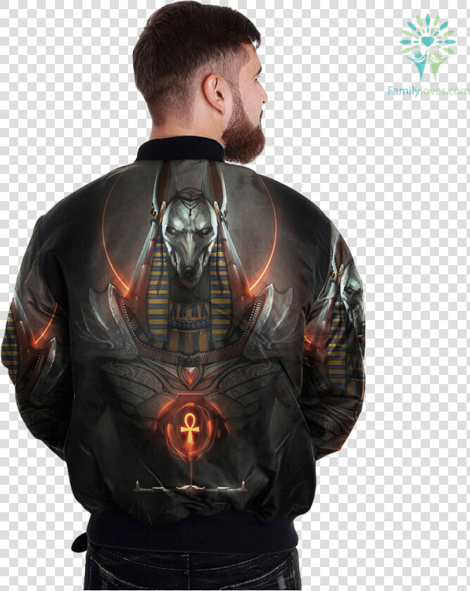 3d Printed Anubis Ancient Egypt Over Print Jacket  tag   Hold A Beast An Angel  HD Png DownloadTransparent PNG