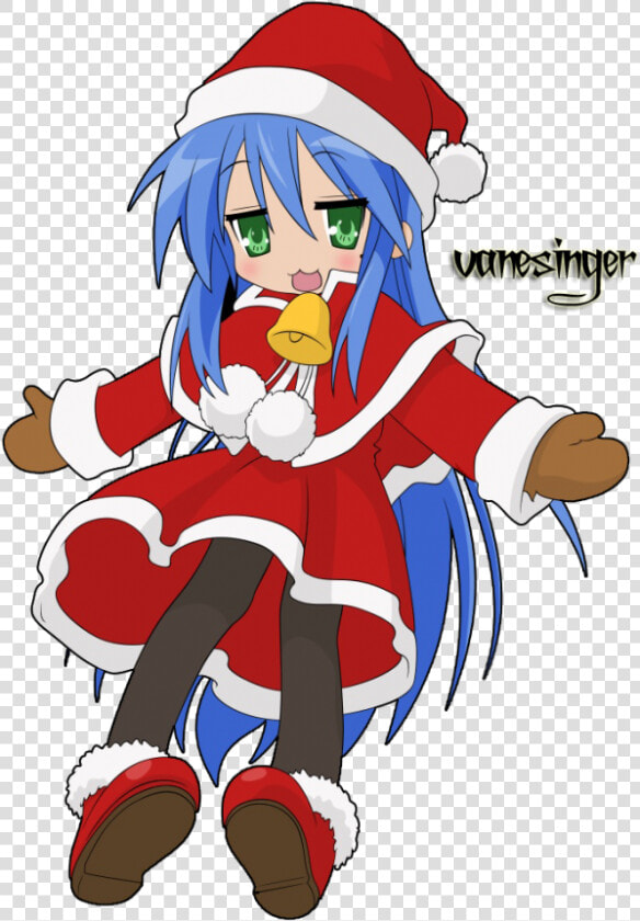 Lucky Star Konata Christmas  HD Png DownloadTransparent PNG