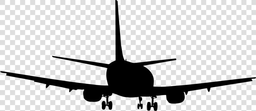 Line jet Aircraft sky   Aeroplane Silhouette  HD Png DownloadTransparent PNG