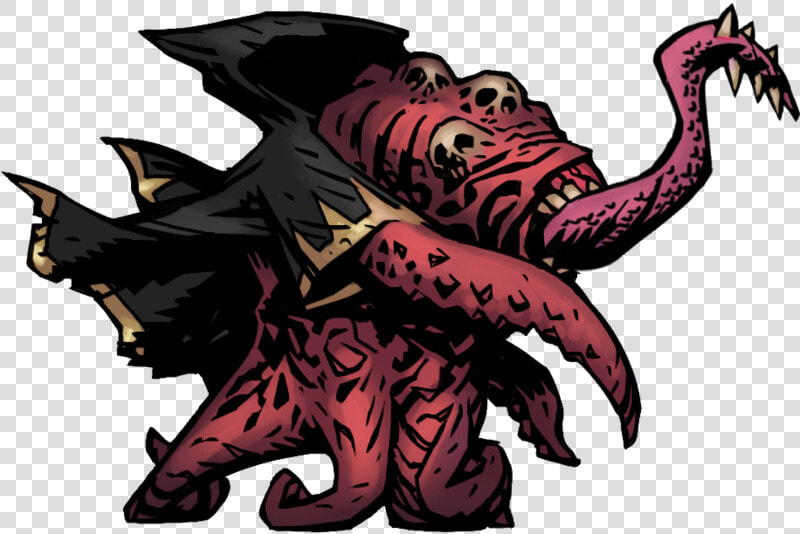 Cultist Priest Lash   Darkest Dungeon Monsters  HD Png DownloadTransparent PNG