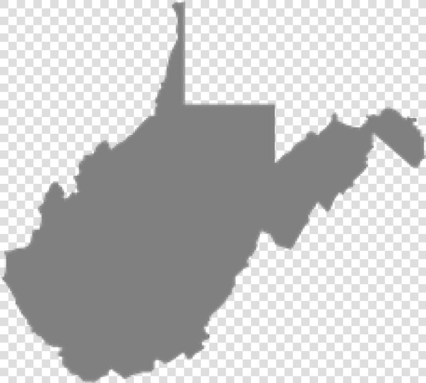 West Virginia Distillery Map   West Virginia State Silhouette  HD Png DownloadTransparent PNG