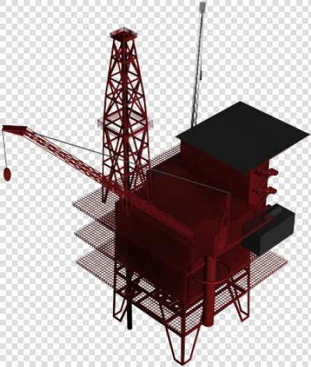 Oil Rig 3ds Max Model   Crane  HD Png DownloadTransparent PNG