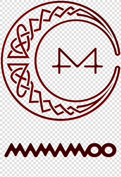 Transparent Moon   Mamamoo Red Moon Logo  HD Png DownloadTransparent PNG