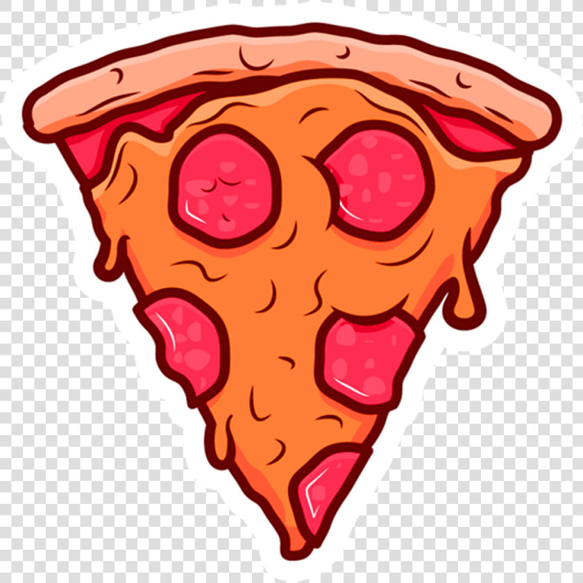 Download Sticker Slice Png   Pizza Slice Cartoon Png  Transparent PngTransparent PNG