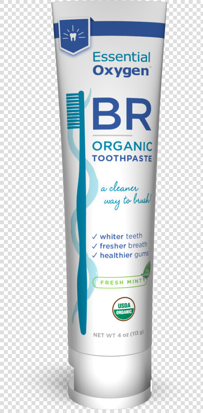 Organic Essential Oxygen Toothpaste   Essential Oxygen Toothpaste  HD Png DownloadTransparent PNG