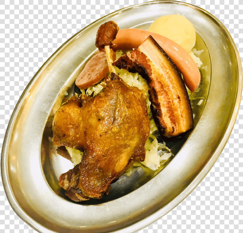 Confit Duck Sauerkraut   Hendl  HD Png DownloadTransparent PNG