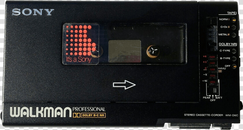 Sony Wm D6c Walkman Pro  HD Png DownloadTransparent PNG