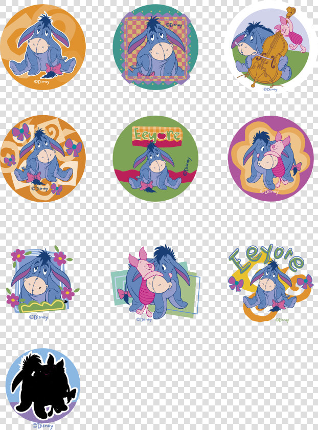 Disney S Eeyore Logo Png Transparent   Disney Vectors Rafiki  Png DownloadTransparent PNG