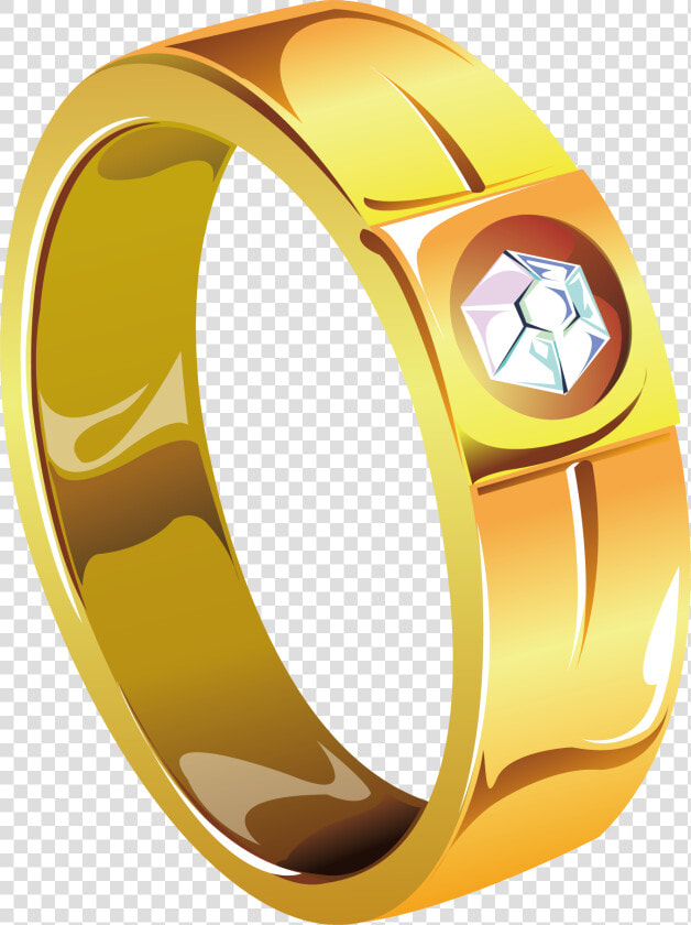 Ring Diamond Clip Art   Anillo De Oro Animado  HD Png DownloadTransparent PNG