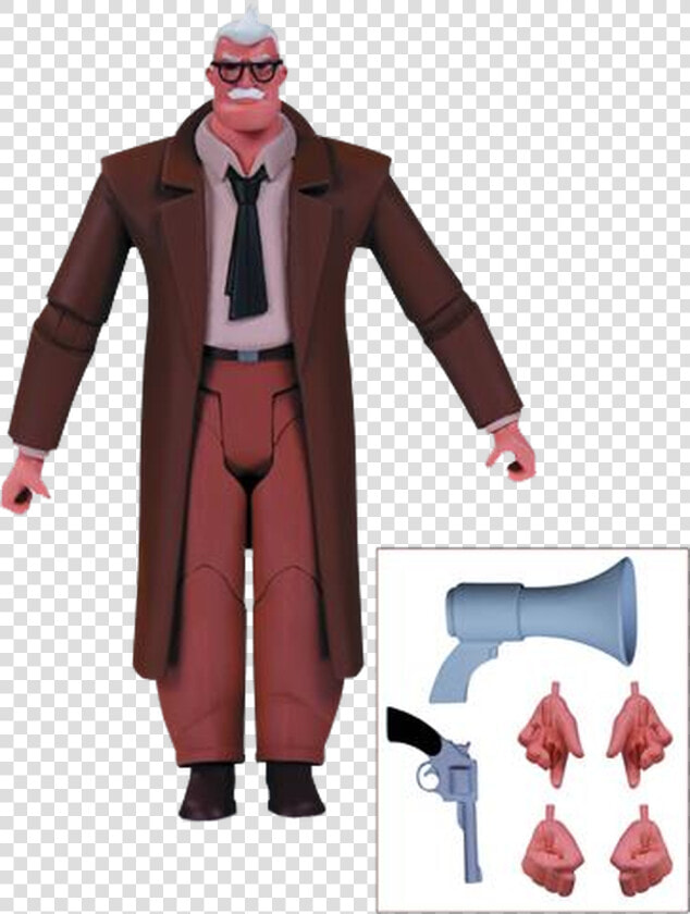 The Animated Series   Batman Animated Series Figure Commissioner Gordon  HD Png DownloadTransparent PNG