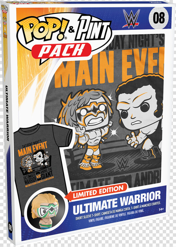 Funko Pop Wwe Ultimate Warrior  HD Png DownloadTransparent PNG