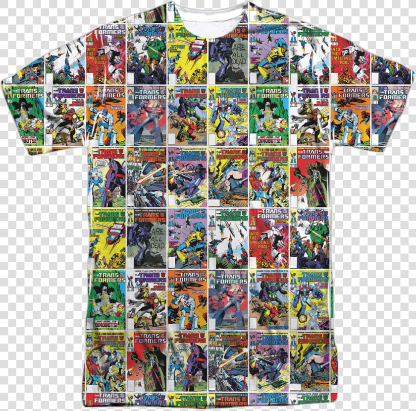 Comic Book Covers Transformers T shirt   Justice League  HD Png DownloadTransparent PNG