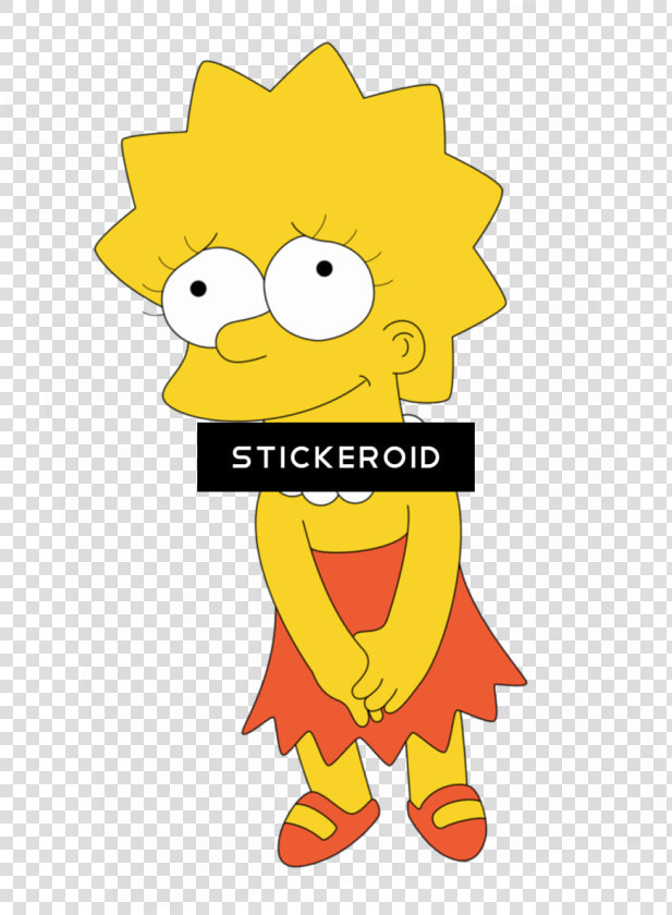 Homer Simpson Actors Heroes Simpsons   Stickers Lisa Simpson Png  Transparent PngTransparent PNG