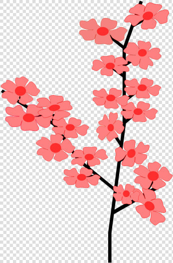 Plant flower petal   Japanese Flower Clipart  HD Png DownloadTransparent PNG