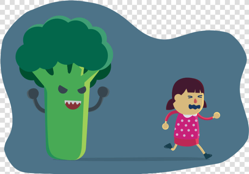 Kids  Eat Your Broccoli   Broccoli Kids Cartoon  HD Png DownloadTransparent PNG