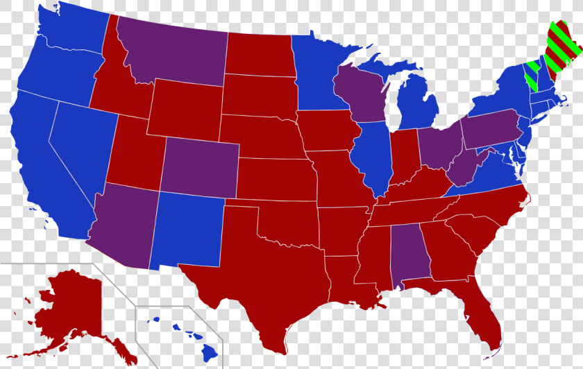 File   U   S   Senate At The Beginning Of The 116th   113th Congress Senate Map  HD Png DownloadTransparent PNG