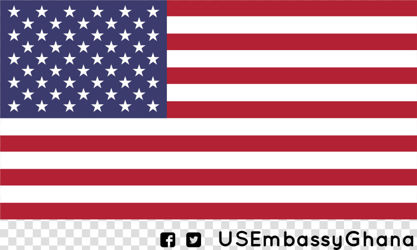 Embassy Of United States Ghana   American Flag  HD Png DownloadTransparent PNG