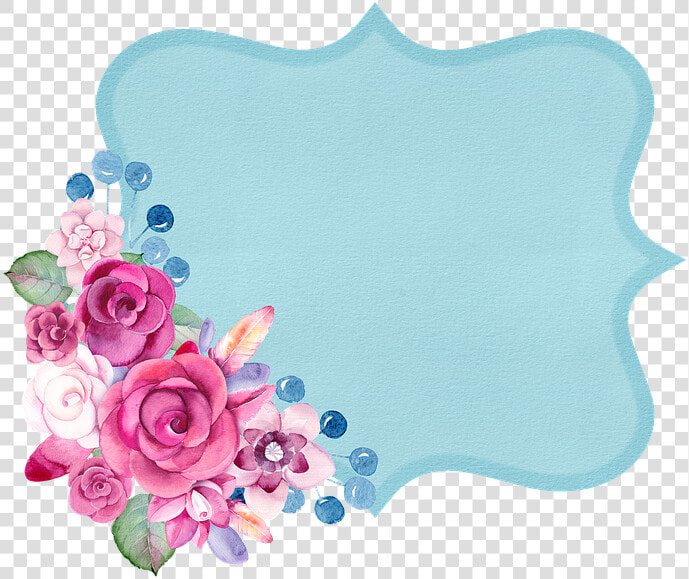 Flowers  Watercolour  Label  Sticker  Decoupage   Etiquetas De Flores Png  Transparent PngTransparent PNG