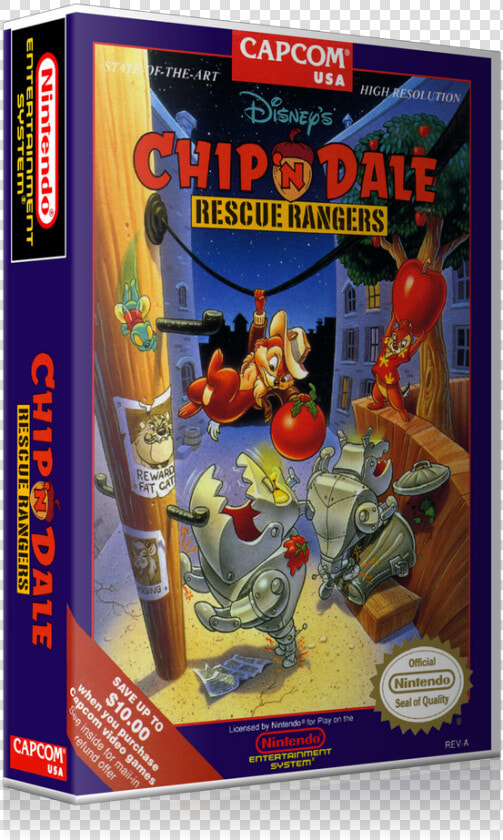 Chip N Dale Rescue Rangers Box  HD Png DownloadTransparent PNG