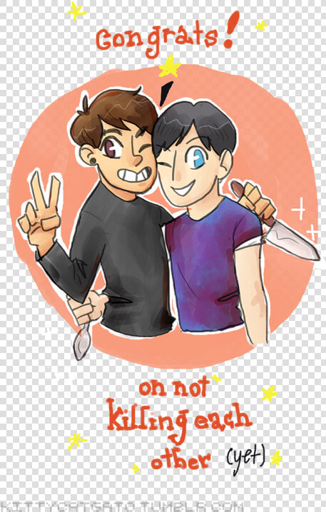 I Don T Amazingphil Danisnotonfire Phan Kcgart Y Think   Poster  HD Png DownloadTransparent PNG