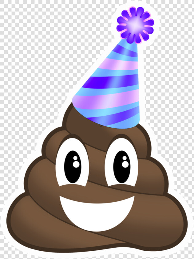 Party Poopers Pop Studios Props Ⓒ   Poop Emoji Birthday Hat  HD Png DownloadTransparent PNG